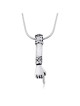 Sterling Silver 'Yad' Necklace