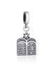 Marina Jewelry Pendentif Dix Commandements en Argent pour Bracelets