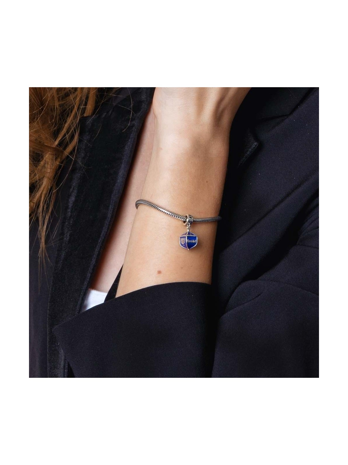 Marina Jewelry Dreidel Pendant Charm