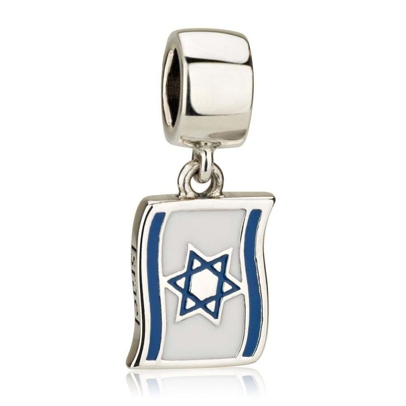 Marina Jewelry Breloque drapeau israélien