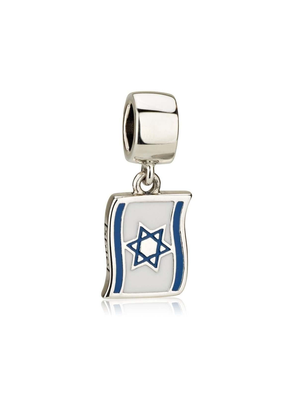 Marina Jewelry Breloque drapeau israélien