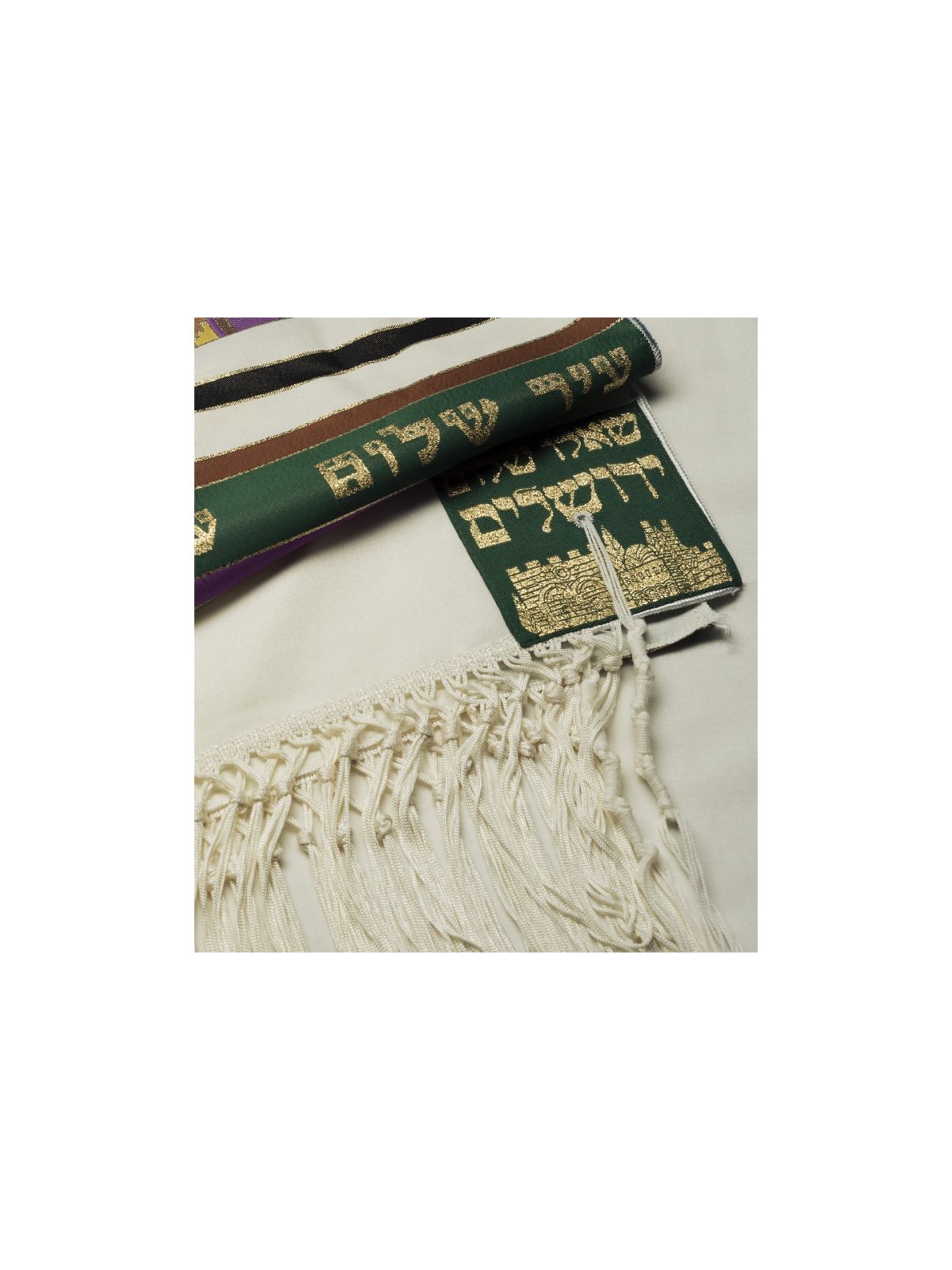 Talitnia Jerusalem Tallit Holy City Prayer Shawl G... | Modern Tallits
