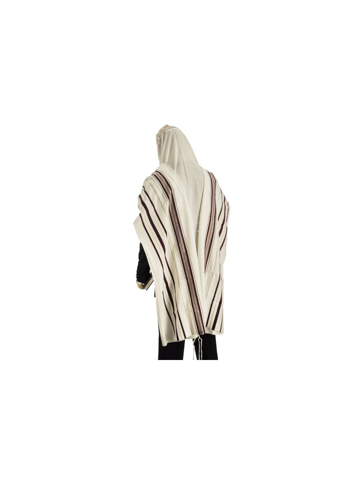 Talitnia Wool Tallit Traditional Kosher P... | Jewish Gift from Israel