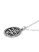 Beloved: Sterling Silver Round Necklace - Song of Songs 6:3