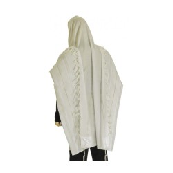 Talitnia Acrylic Tallit Imitation Wool ... | Traditional Prayer Shawls