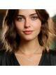 14K White Gold Women's Diamond-Studded Chai Pendant