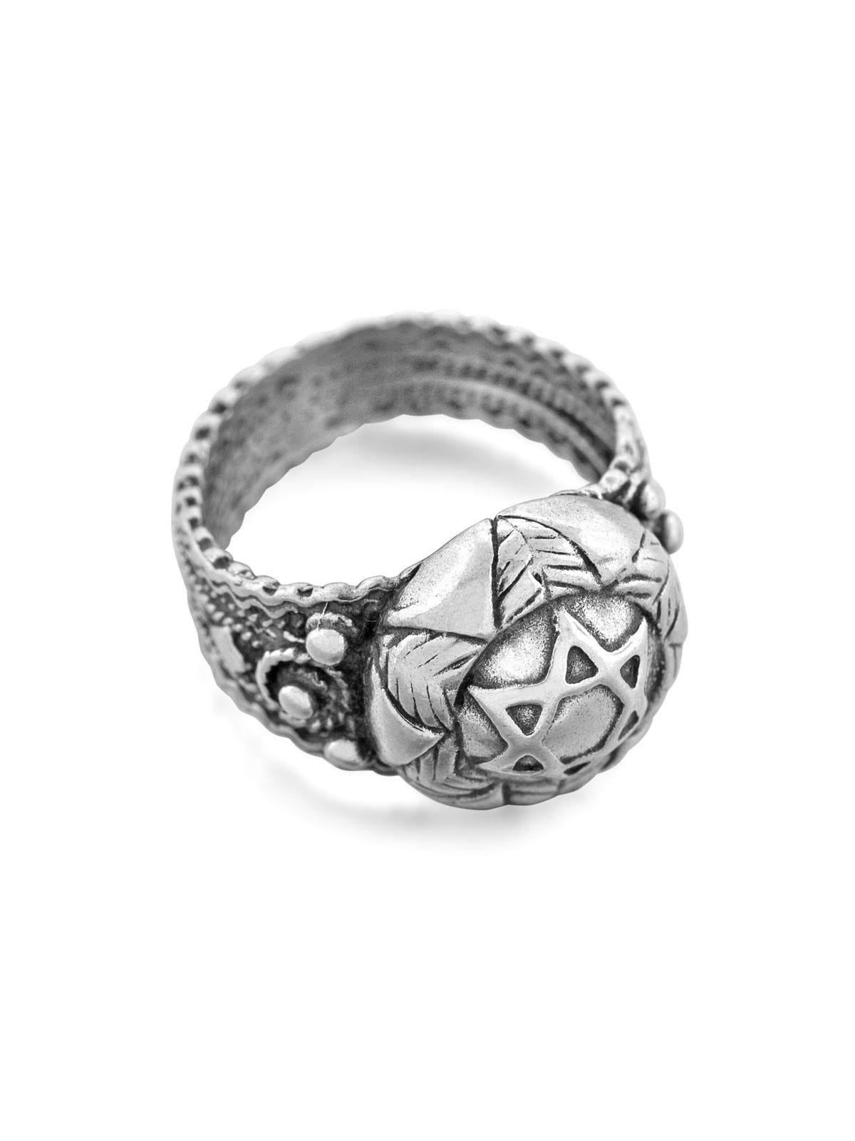 Sterling Silver Star of David Ring