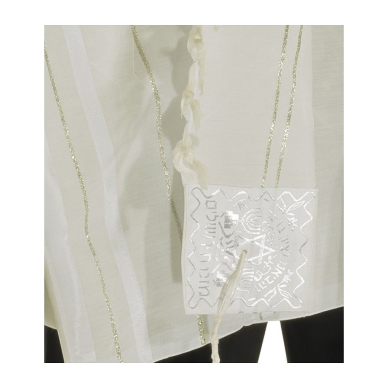 Talitnia Acrylic Tallit Imitation Wool ... | Traditional Prayer Shawls