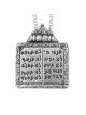 שרשרת תליון כסף טבליות החוק לגברים