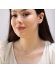Pendentif Hamsa en or 14 carats avec diamants