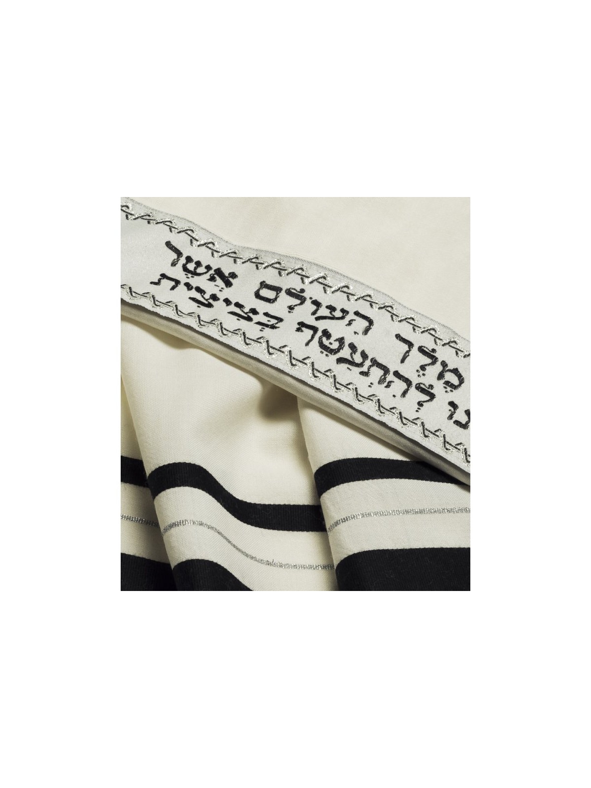Talitnia Wool Tallit Traditional Kosher P... | Jewish Gift from Israel