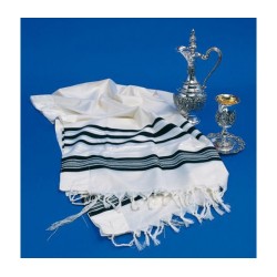 Talitnia Wool Tallit Traditional Kosher P... | Jewish Gift from Israel