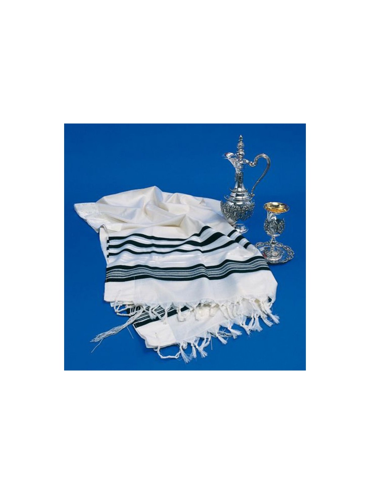 Talitnia Wool Tallit Traditional Kosher P... | Jewish Gift from Israel