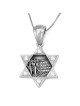 Diamond-Accented Star of David & Western Wall 14K Gold Pendant Necklac