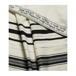 Talitnia Wool Tallit Traditional Kosher P... | Jewish Gift from Israel