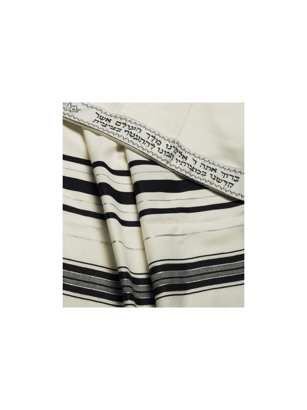 Talitnia Wool Tallit Traditional Kosher P... | Jewish Gift from Israel