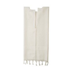 Talitnia Wool Tallit Katan White Stripes | Tallit Katan