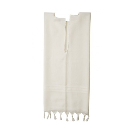 Talitnia Wool Tallit Katan White Stripes | Tallit Katan