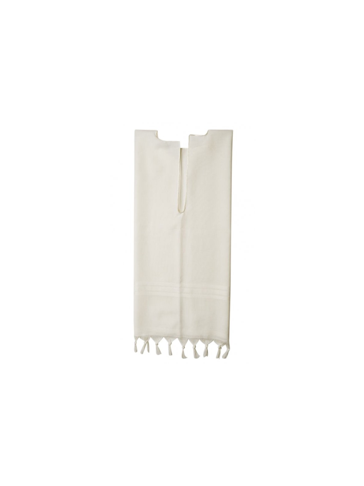 Talitnia Wool Tallit Katan White Stripes | Tallit Katan