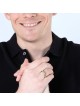 Bague de luxe « Guard You » en argent sterling plaqué or - Psaumes 91:11 (Il