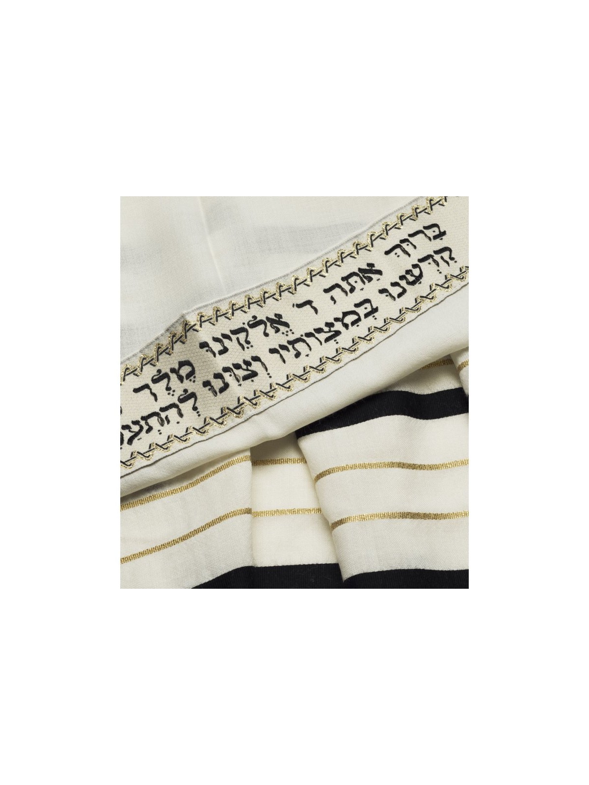 Talitnia Wool Tallit Traditional Kosher P... | Jewish Gift from Israel