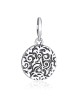 Marina Jewelry Breloque pendentif cercle étoile de David en argent