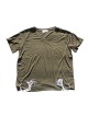 Adult Khaki T Shirt with Tzitzit | Tzitzit T-Shirt