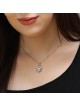 14K Yellow Gold Star of David & Evil Eye Diamond Pendant with Blue and