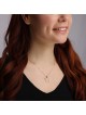 Collier à pendentif Chai en or 14 carats