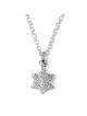 Collier étoile de David en argent double face