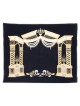 Dark Blue Velvet Tallit Tefillin Bags Gold ... | Talit & Tefillin Bags
