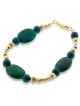 Three Eilat Stones Gold Filled Bracelet