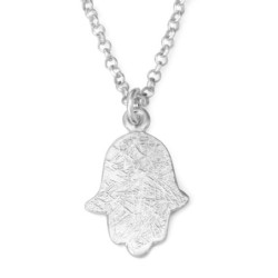 Sterling Silver Hamsa Necklace