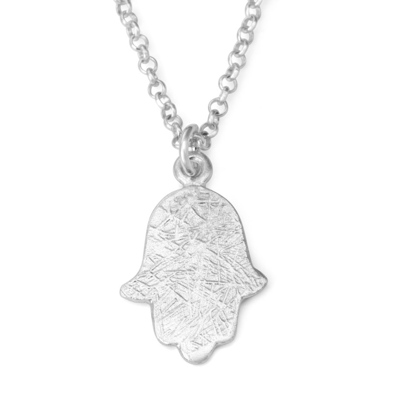 Sterling Silver Hamsa Necklace