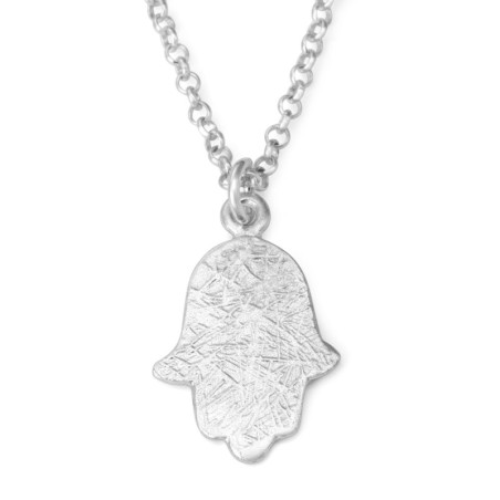 Sterling Silver Hamsa Necklace