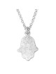 Sterling Silver Hamsa Necklace