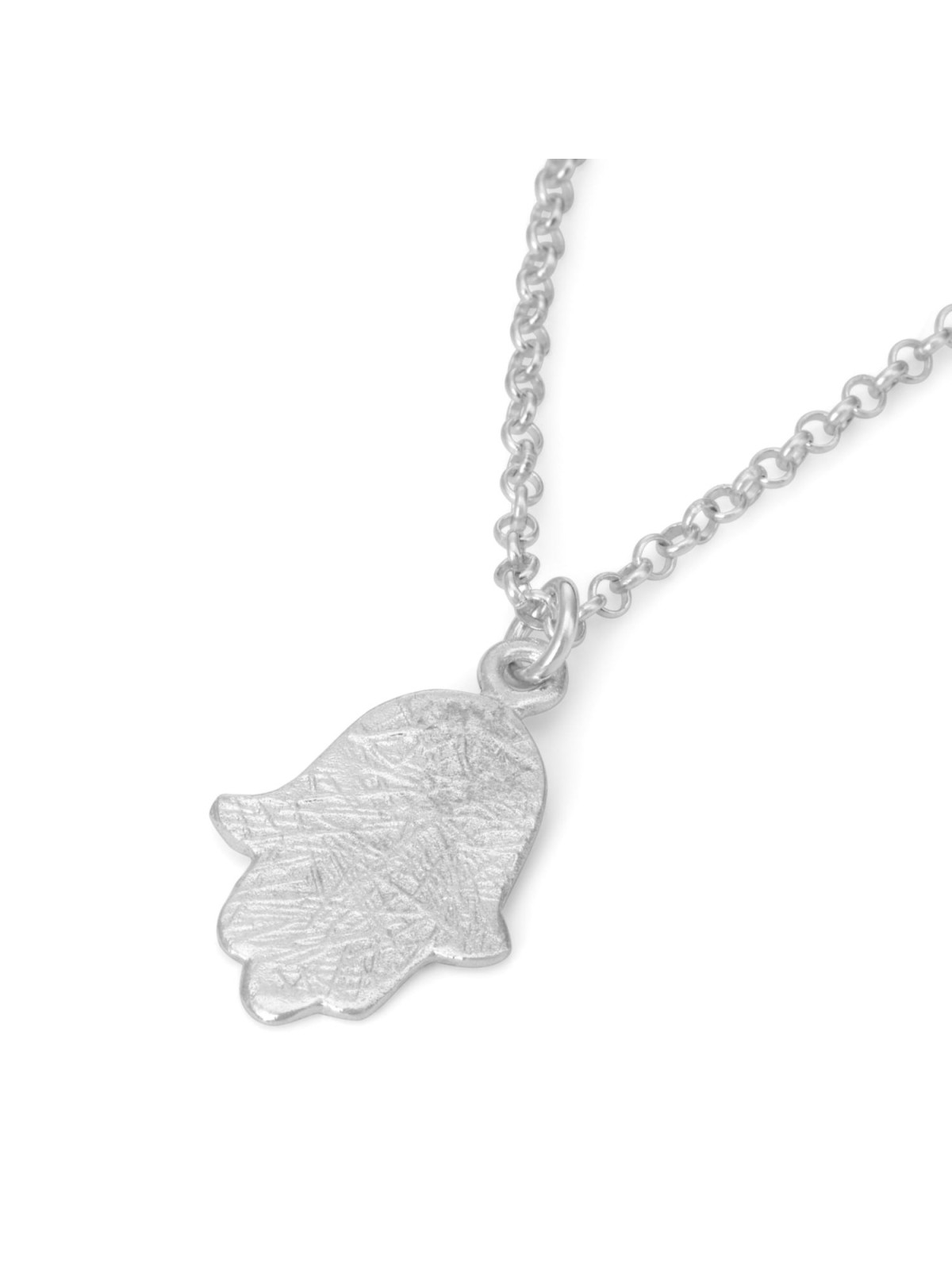 Collier Hamsa en argent sterling