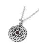 Bénédiction sacerdotale kabbalistique : Collier étoile de David en filigrane d’argent