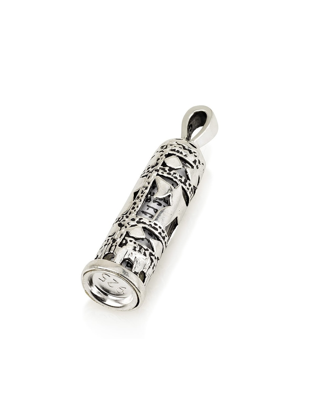 Collier Mezouza en Argent Sterling 925 - Chai