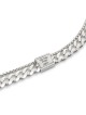 925 Sterling Silver Men's Bracelet with Soulmate Pendant