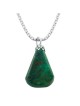 Eilat Stone and Silver Pear Necklace