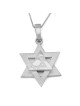 Luxury 14K Gold Layered Star of David Pendant Necklace