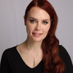 14K Gold Filigree Mezuzah Pendant with Sapphire and Lavender Stones