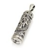 925 Sterling Silver Mezuzah Pendant Necklace - Hamsa