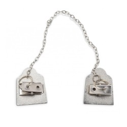 Torah Tablets Tallit Prayer Shawl Clips Nickel Plate | Tallit Clips