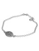 Guérison : bracelet Kabbale en argent sterling