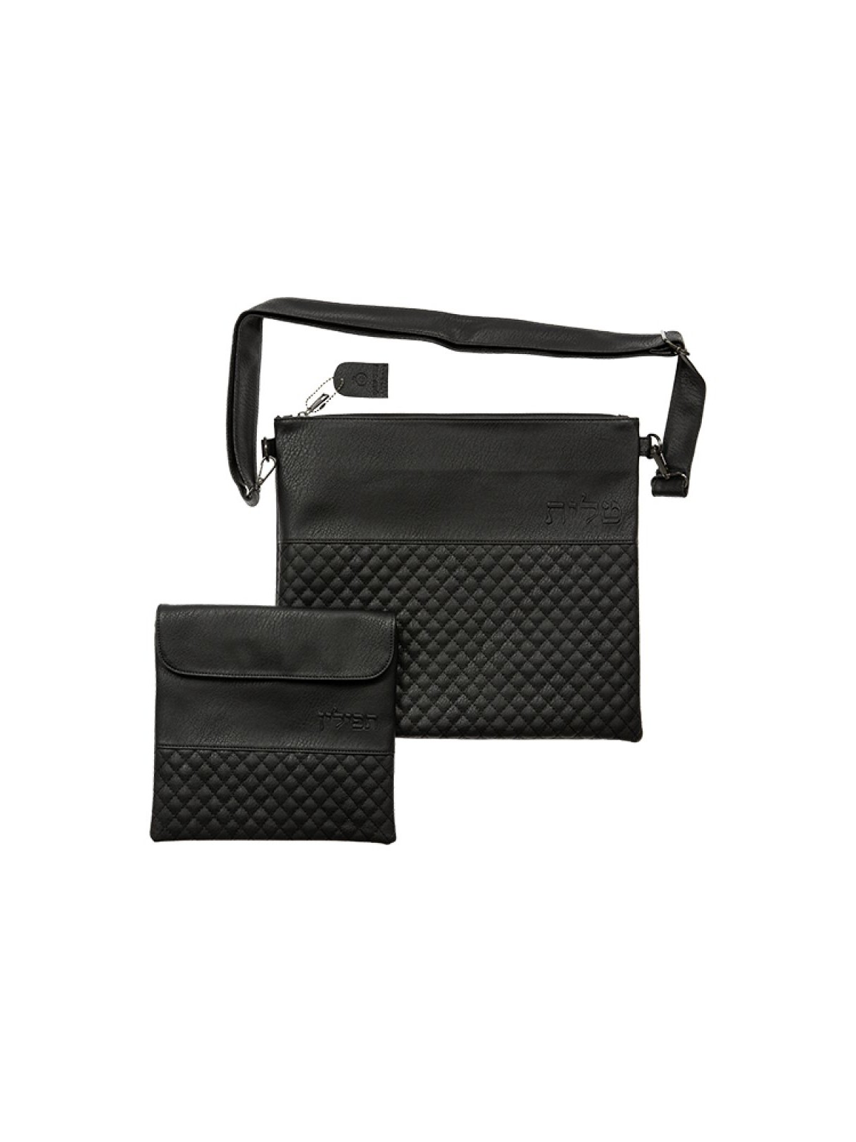 Faux Leather Tallit and Tefillin Bags wit... | Jewish Gift from Israel