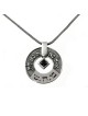 Grand collier de Kabbale à roue d’argent - Guérison (Nombres 12:13)