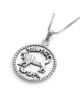 Rafael Jewelry Handcrafted Sterling Silver Ancient Jerusalem Pendant N