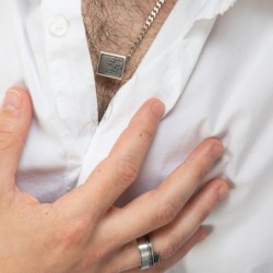 925 Sterling Silver Priestly Blessing Necklace For Men